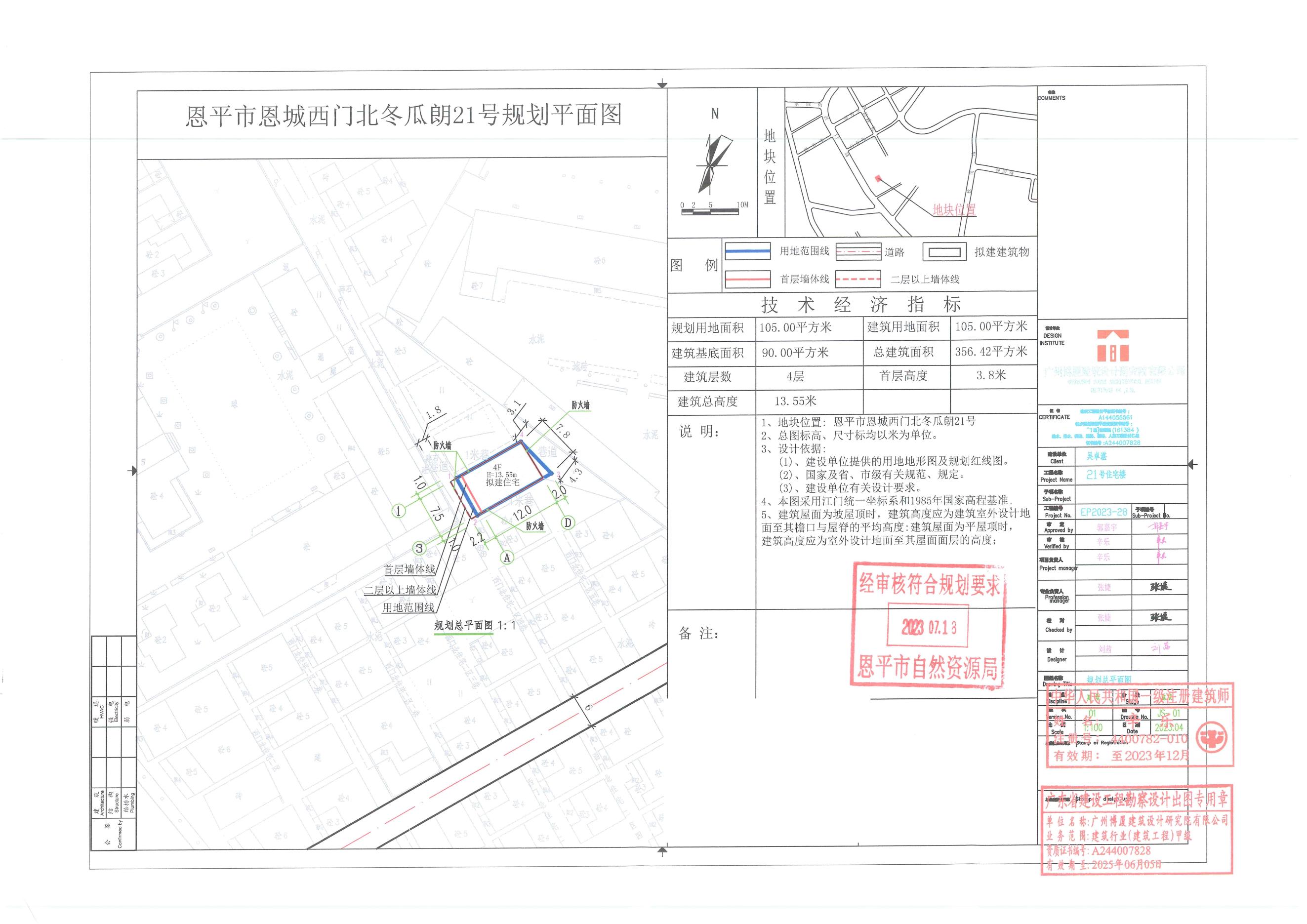 【批后公告】恩平市恩城西門北冬瓜朗21號(hào)總平面圖_00.jpg