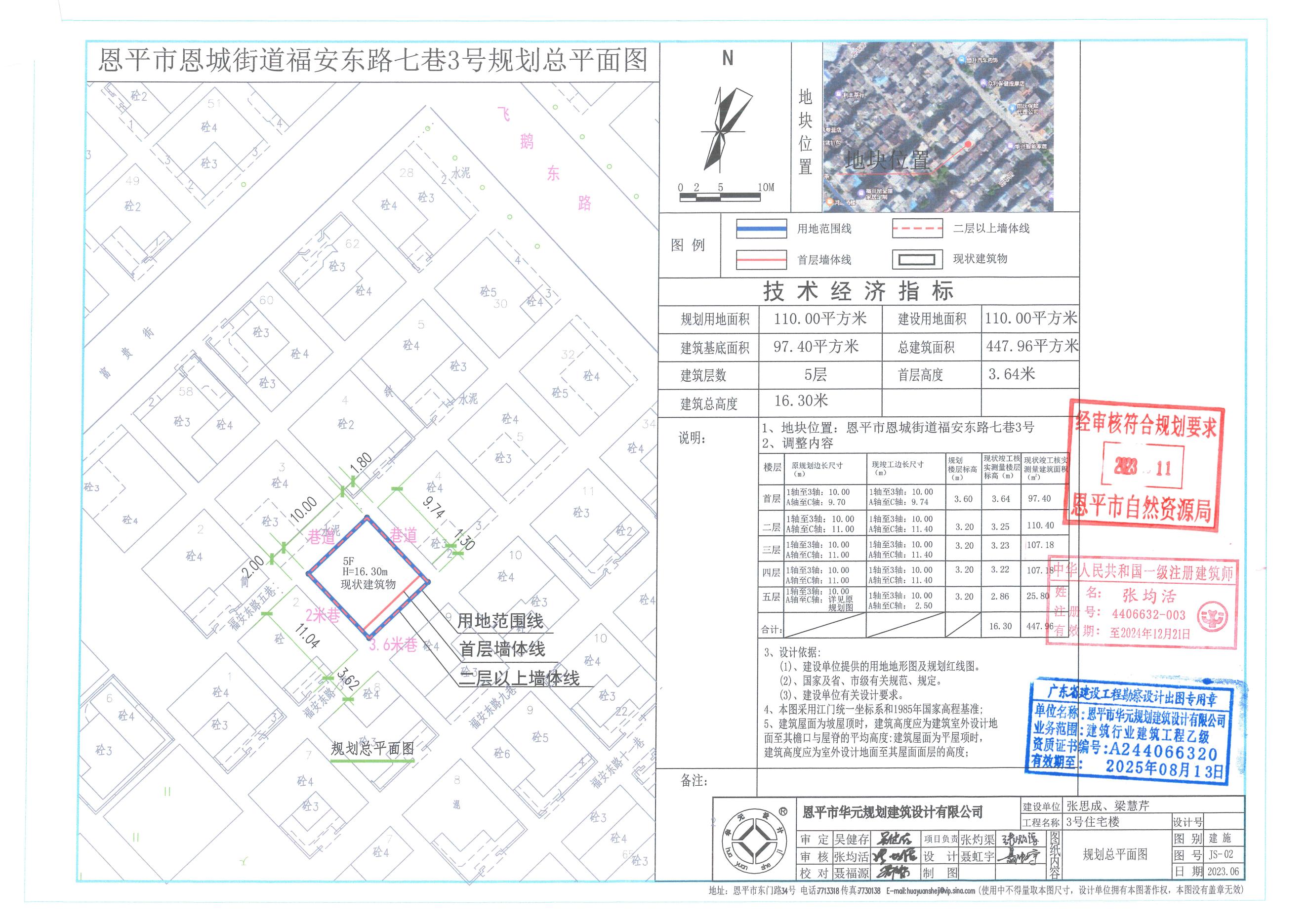 【批后公告】恩平市恩城街道福安東路七巷3號(hào)（恩城鎮(zhèn)飛鵝塘經(jīng)委住宅一區(qū)4號(hào)）總平面圖_00 - 副本.jpg