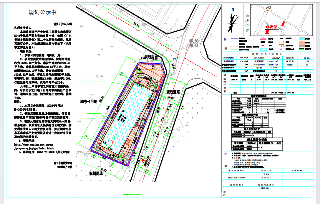 53.關(guān)于恩平產(chǎn)業(yè)轉(zhuǎn)移工業(yè)園大槐集聚區(qū)50-2號(hào)地總平面方案的公示.png