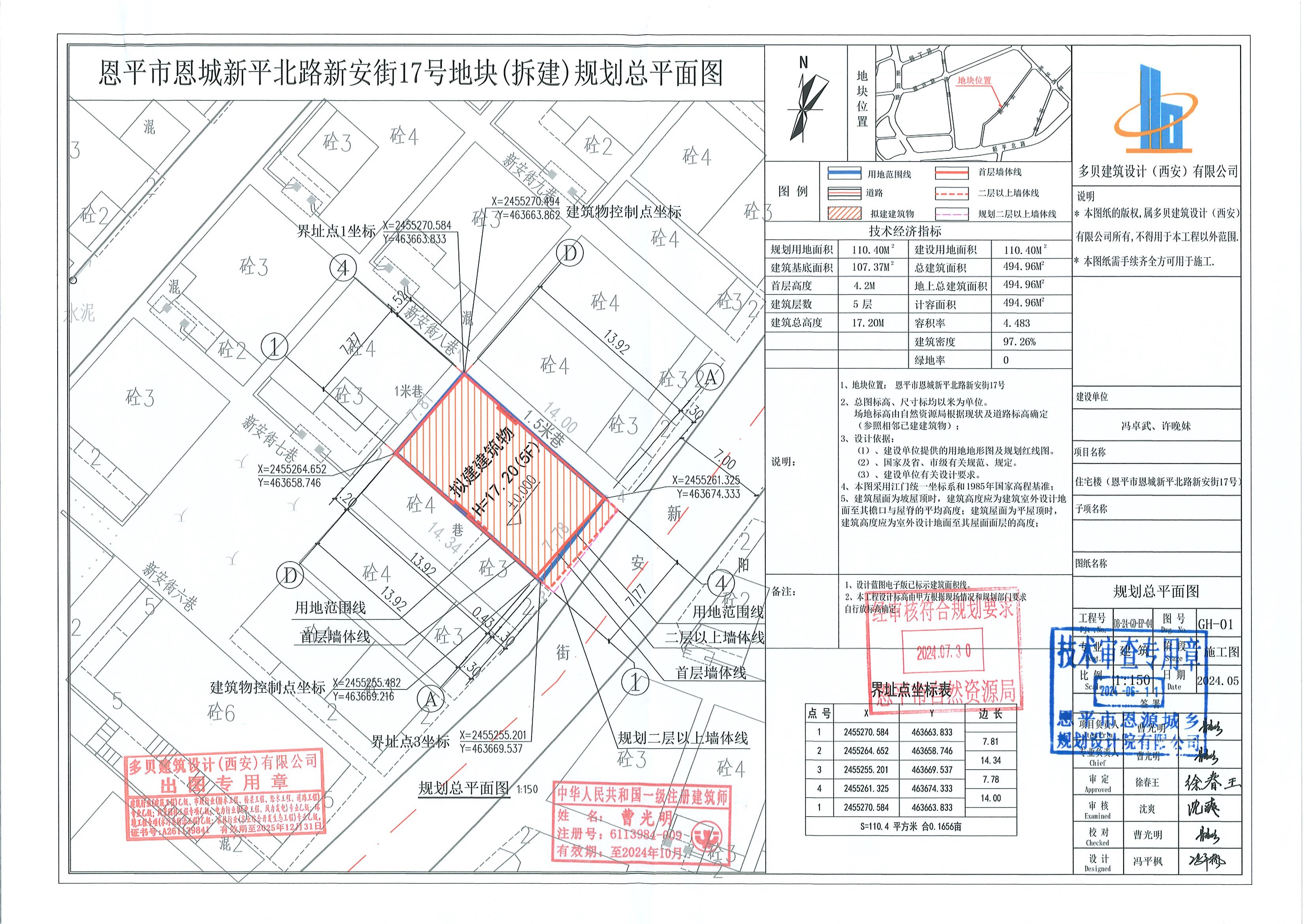 【批后公告】恩平市恩城新平北路新安街17號(hào)規(guī)劃總平面設(shè)計(jì)方案.jpg