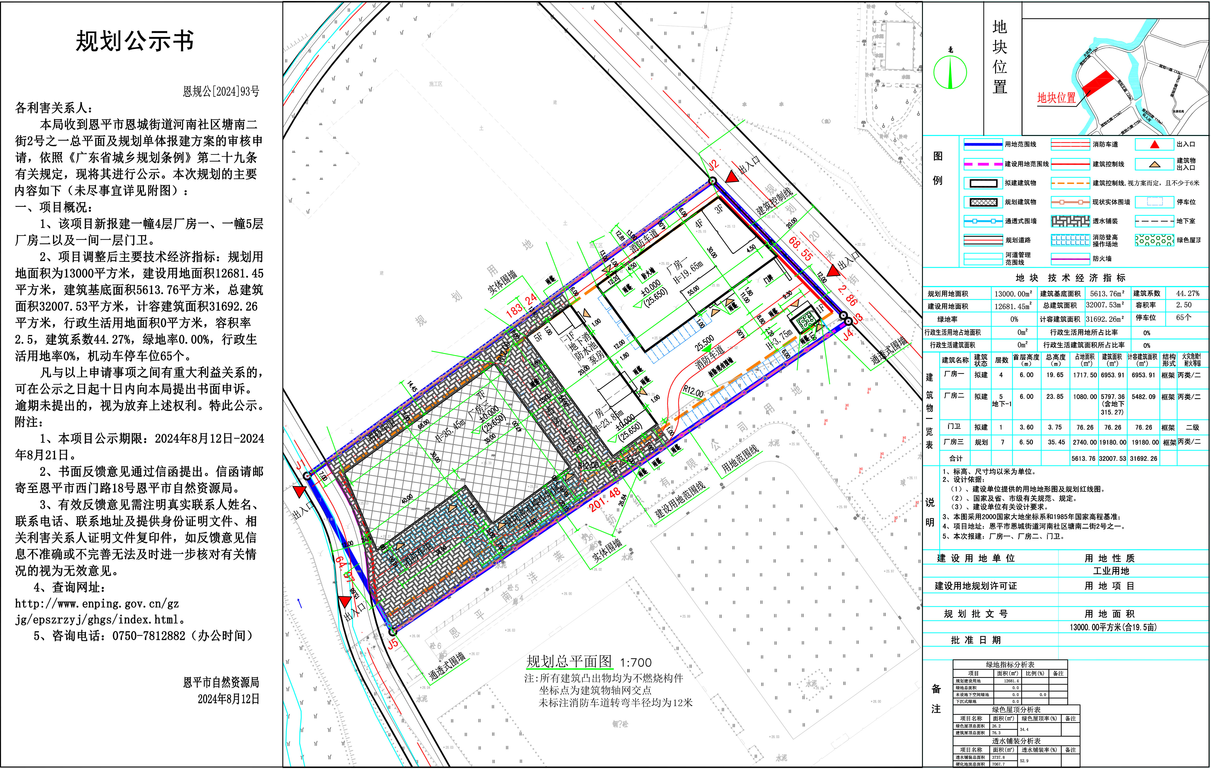 恩規(guī)公[2024]93號(hào)  規(guī)劃公示書(shū) 關(guān)于平市恩城街道河南社區(qū)塘南二街2號(hào)之一總平面及規(guī)劃單體報(bào)建方案的規(guī)劃公示.jpg
