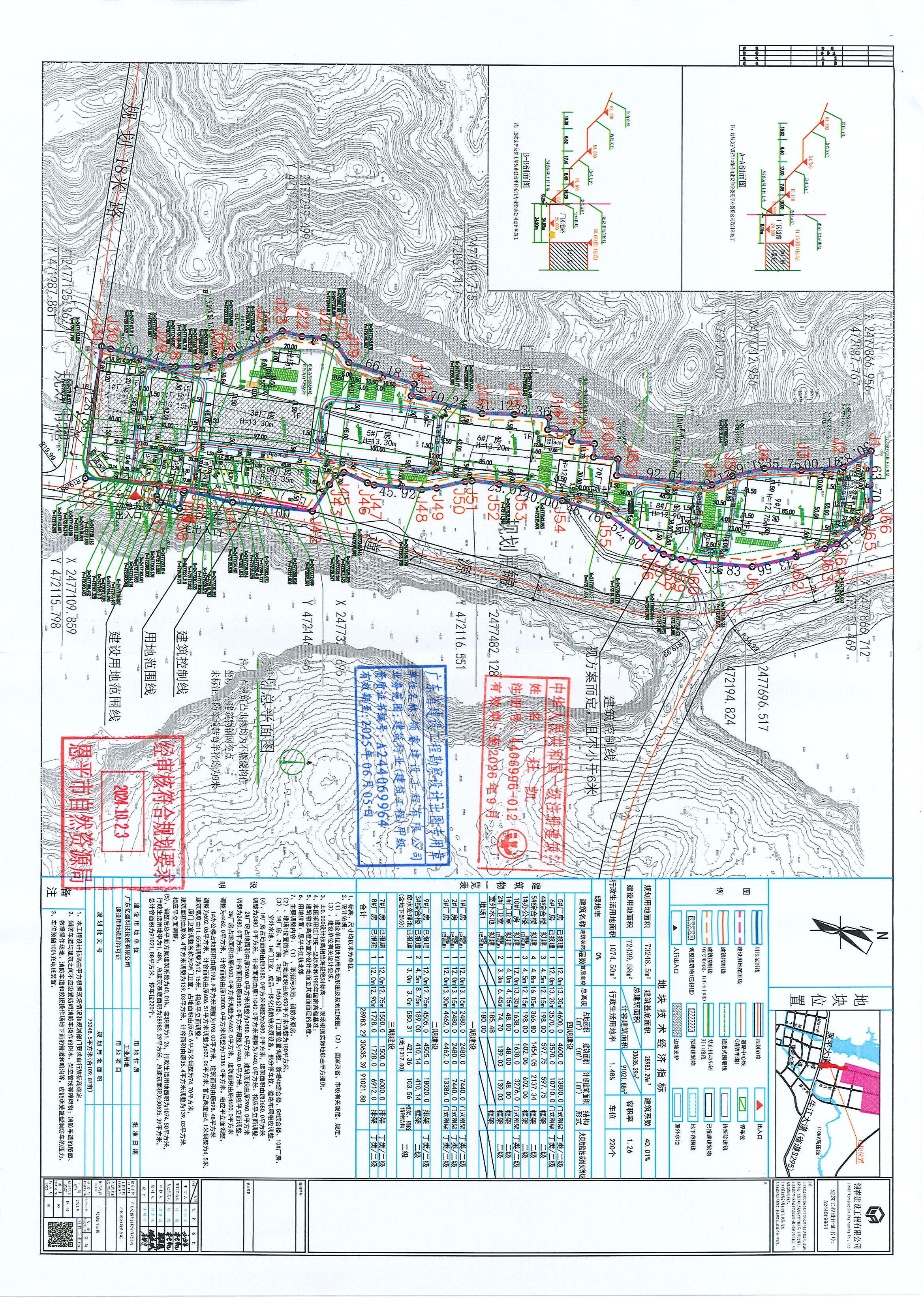 【批后公告】恩平市牛江鎮(zhèn)北郊（廣東億盛科技投資有限公司）規(guī)劃設(shè)計(jì)總平面方案（調(diào)整方案）(2).jpg